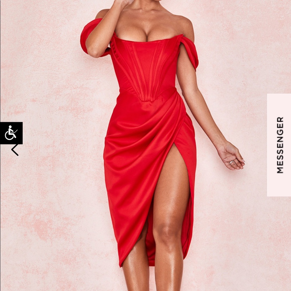 House of CB Loretta Dress in Red